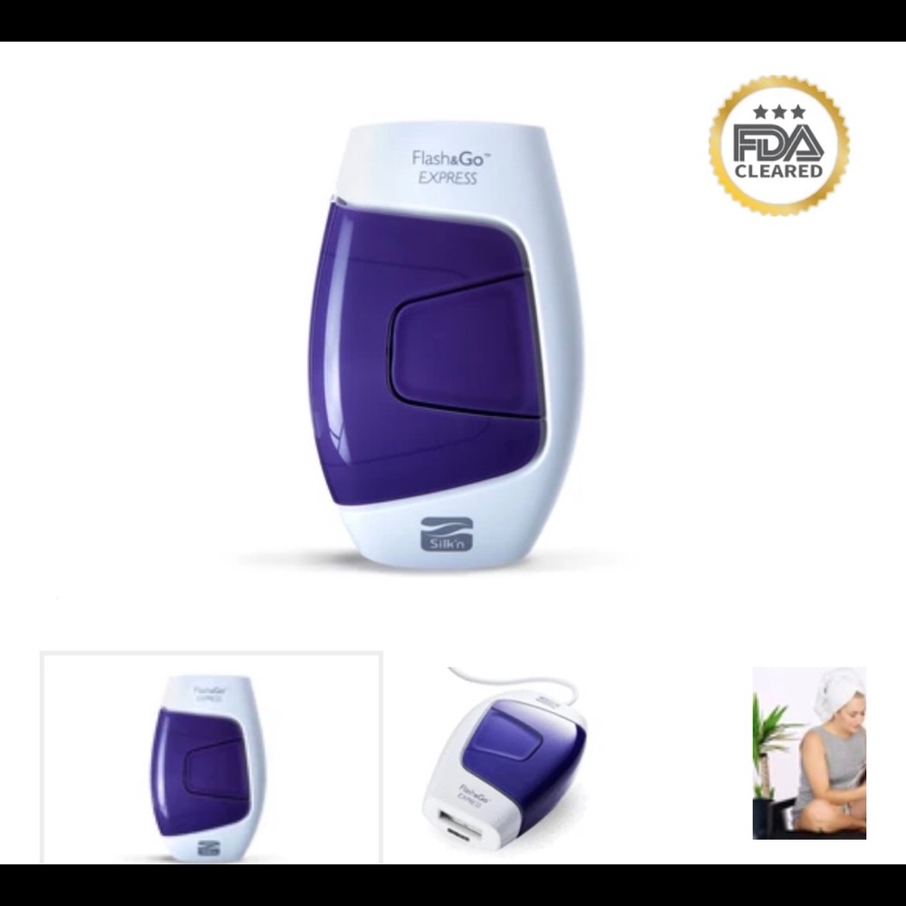 Silk’n Flash&Go Express laser hair removal